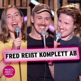 "Falsch, aber lustig" mit Fred Costea (Quelle: Fritz)